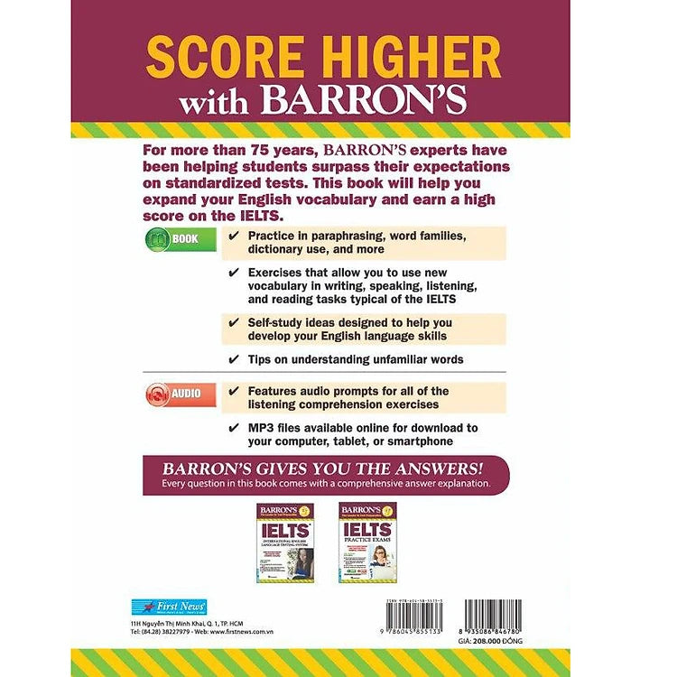 Barron's Essential Words For The Ielts