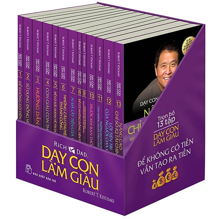 Dạy con làm giàu trọn bộ 13 cuốn
