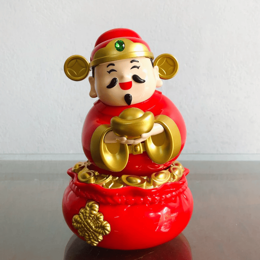 Tượng Thần Tài Năng Lượng Mặt Trời