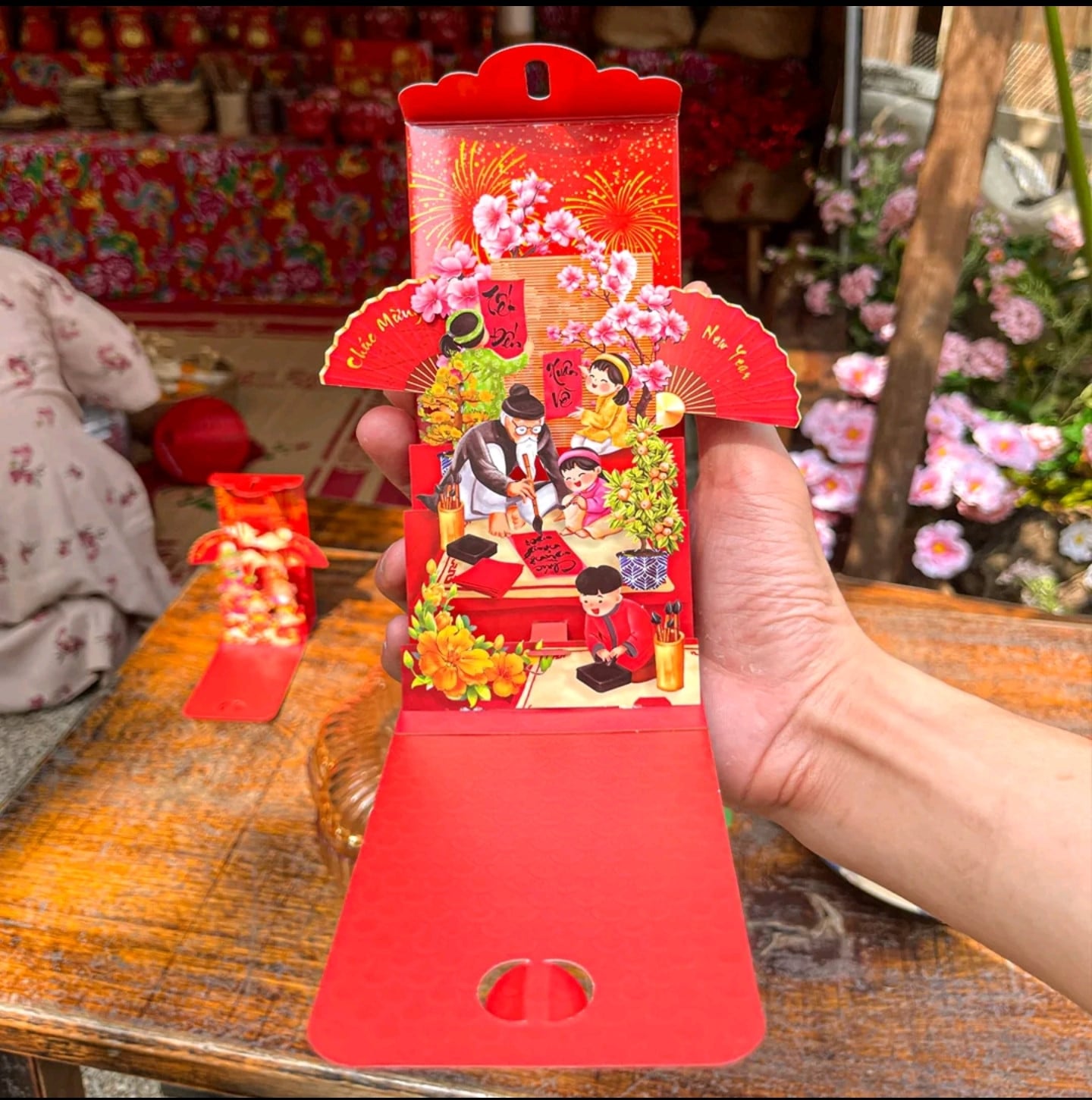 [Mới Nhất 2026] Set 6 cái Ngọ Bao Lì Xì 3D Popup – TAYTA – Độc Đáo – Tết Việt Nam