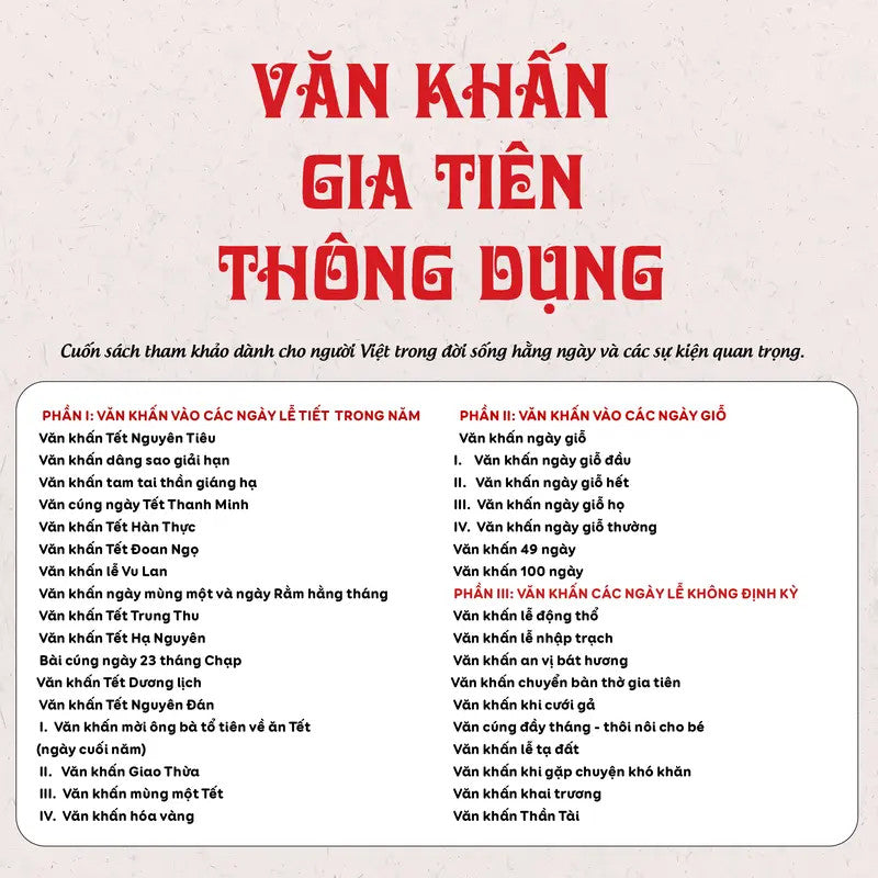 Văn Khấn Gia Tiên Thông Dụng Bao Gồm Đầy Đủ Nghi Thức và Hướng Dẫn Sắm Lễ