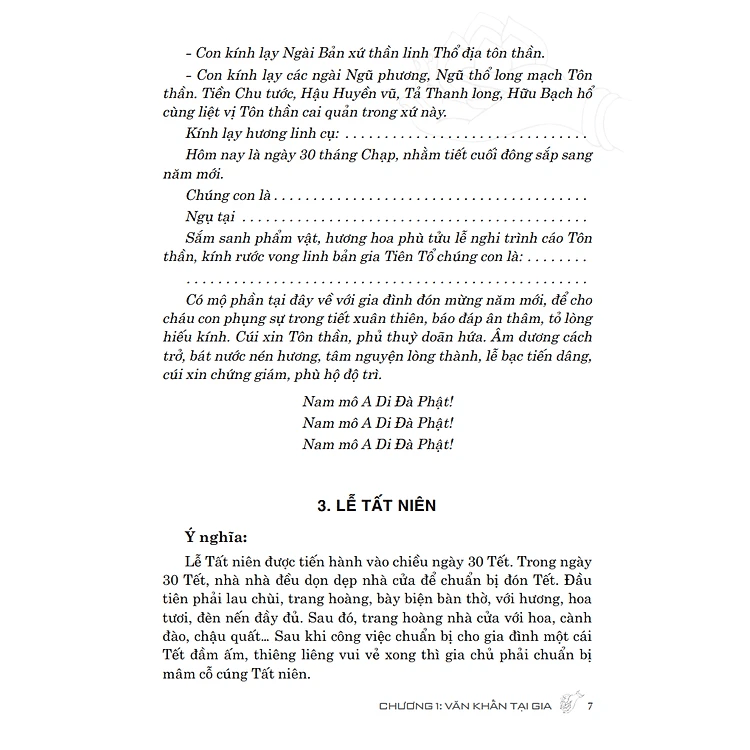 Tập Văn Cúng Gia Tiên (Văn Khấn Nôm Tại Nhà)