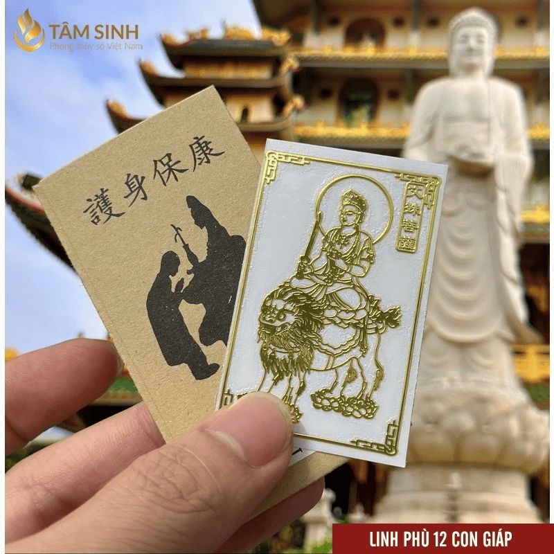 Linh Phù 8 Vị Phật Bản Mệnh Cao Cấp