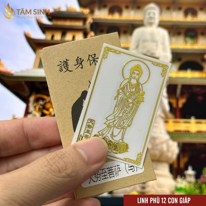 Linh Phù 8 Vị Phật Bản Mệnh Cao Cấp