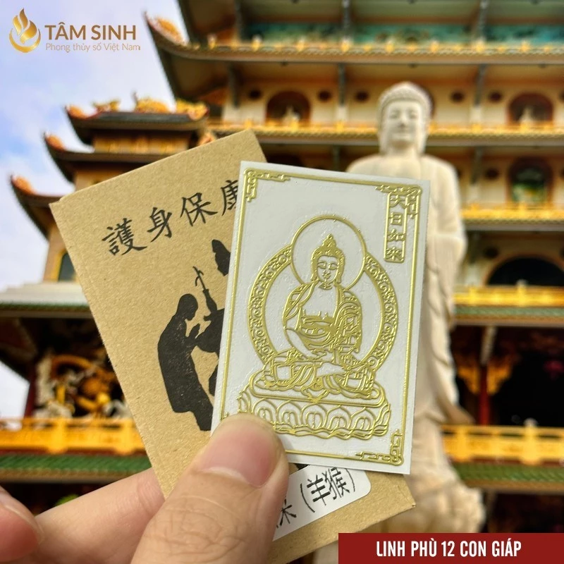 Linh Phù 8 Vị Phật Bản Mệnh Cao Cấp