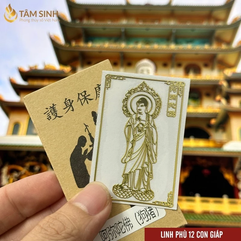 Linh Phù 8 Vị Phật Bản Mệnh Cao Cấp