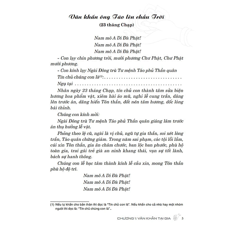 Tập văn khấn gia tiên - văn khấn nôm tại nhà