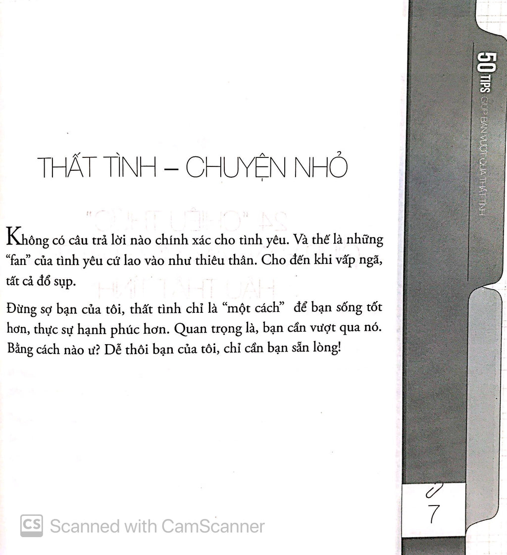 50 Tips giúp bạn vượt qua thất tình