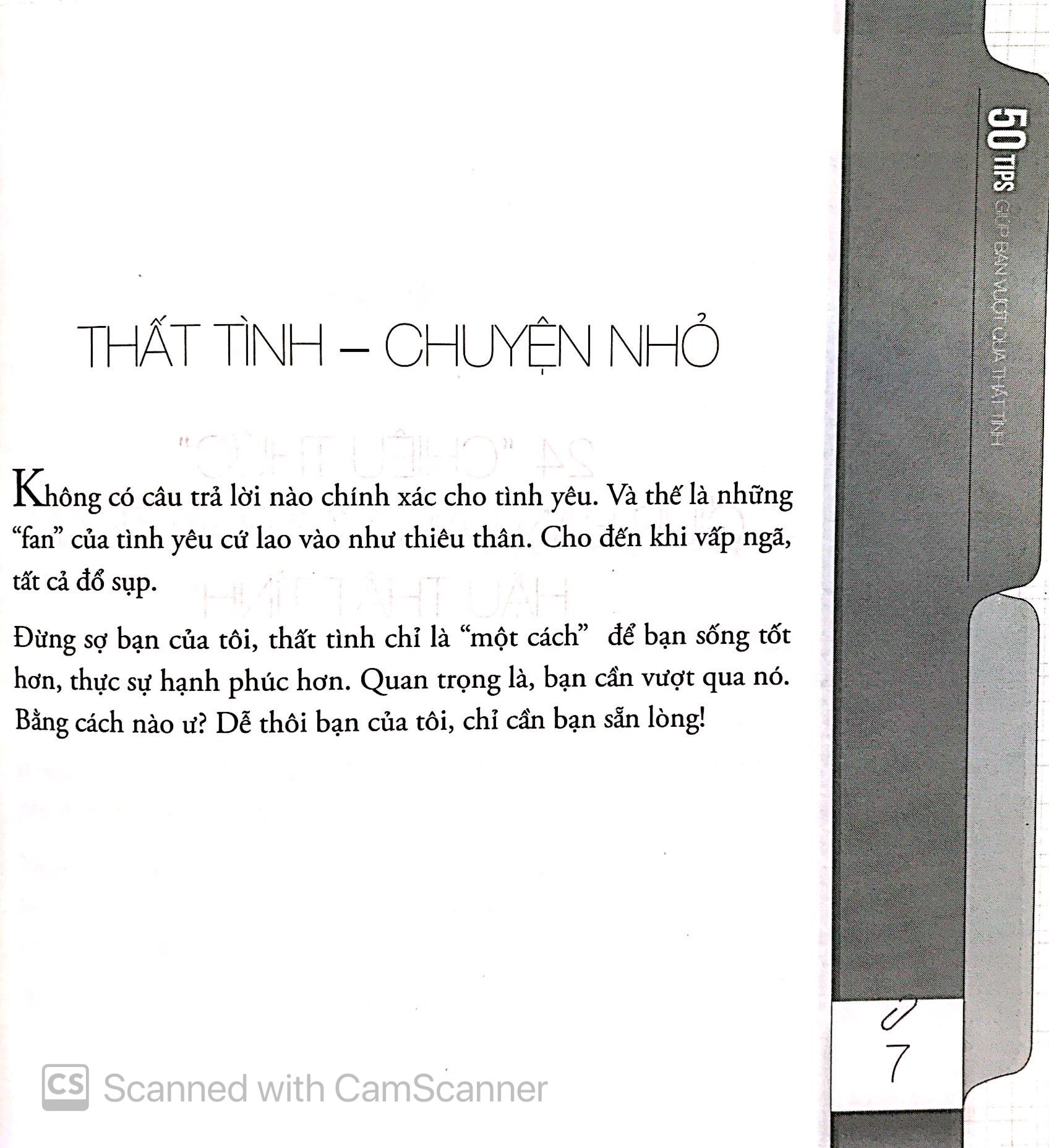 50 Tips giúp bạn vượt qua thất tình