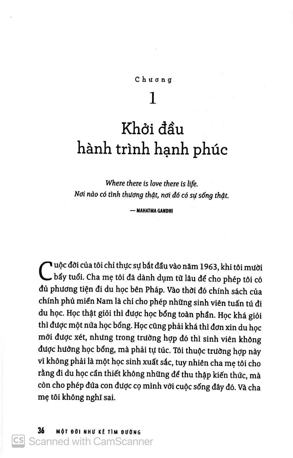Một Đời Như Kẻ Tìm Đường