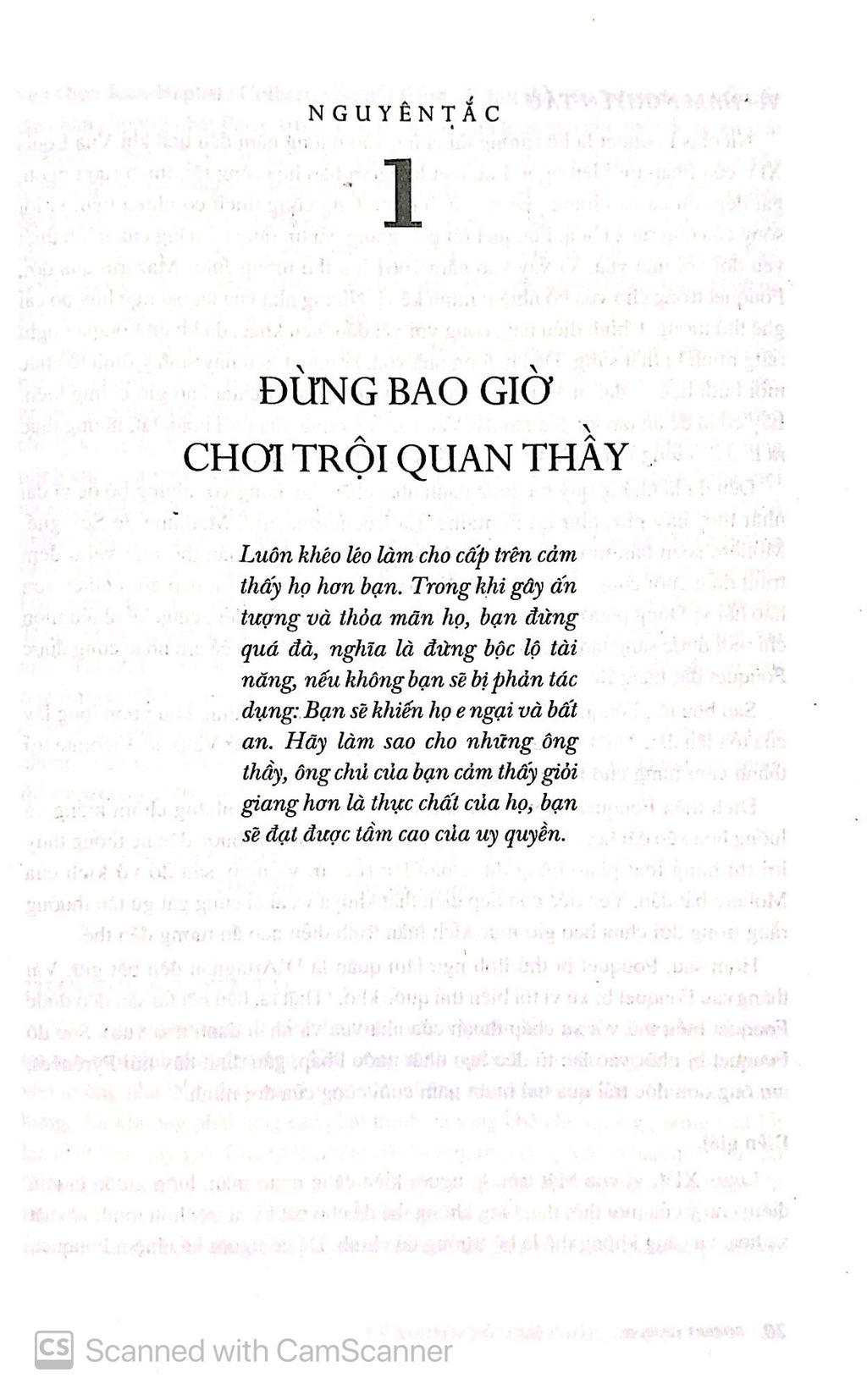48 Nguyên tắc chủ chốt của quyền lực