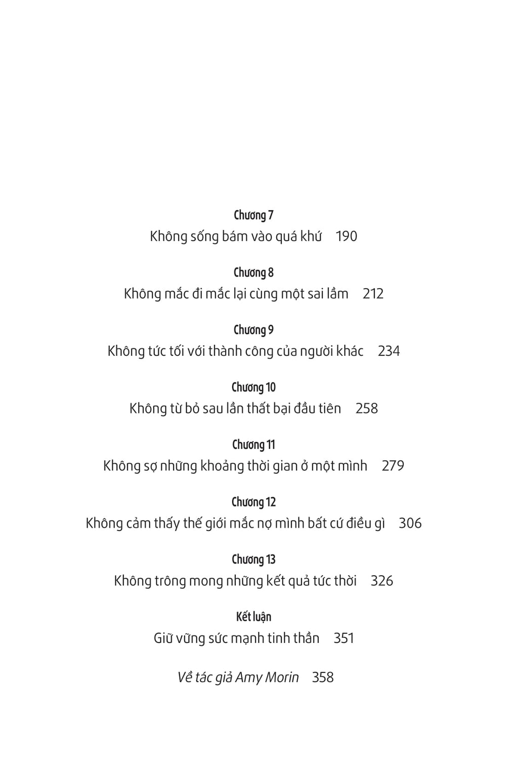 13 Điều Người Có Tinh Thần Thép Không Làm