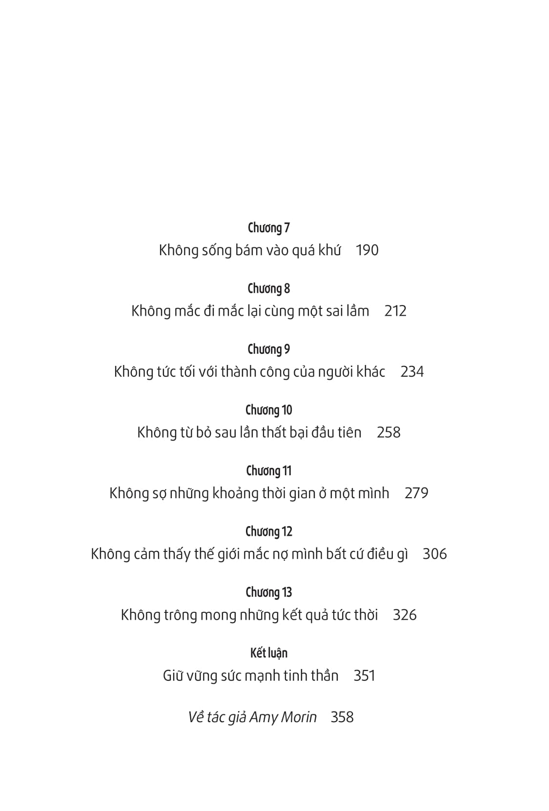 13 Điều Người Có Tinh Thần Thép Không Làm