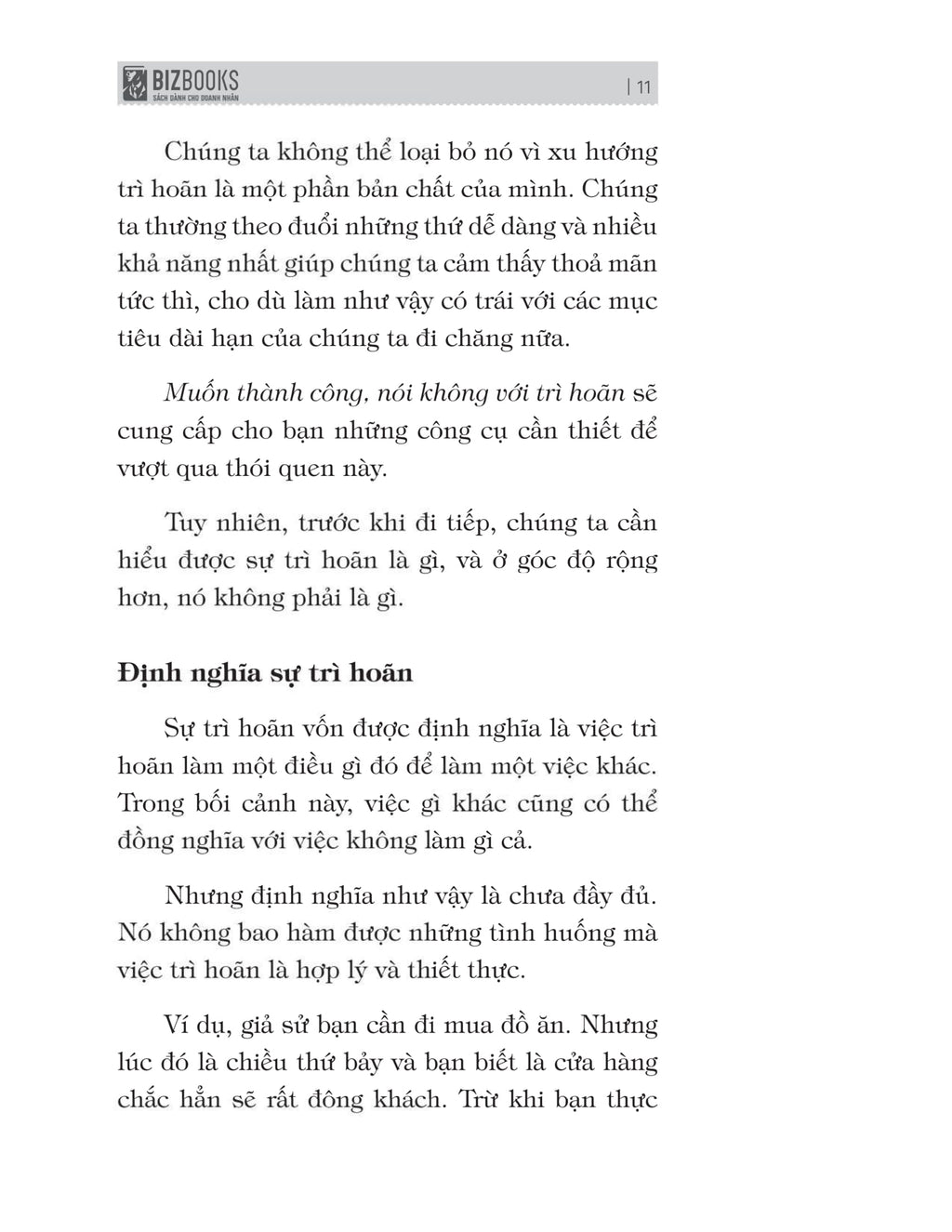Muốn Thành Công Nói Không Với Trì Hoãn - 21 Nguyên Tắc Vàng Đập Tan Sự Trì Hoãn