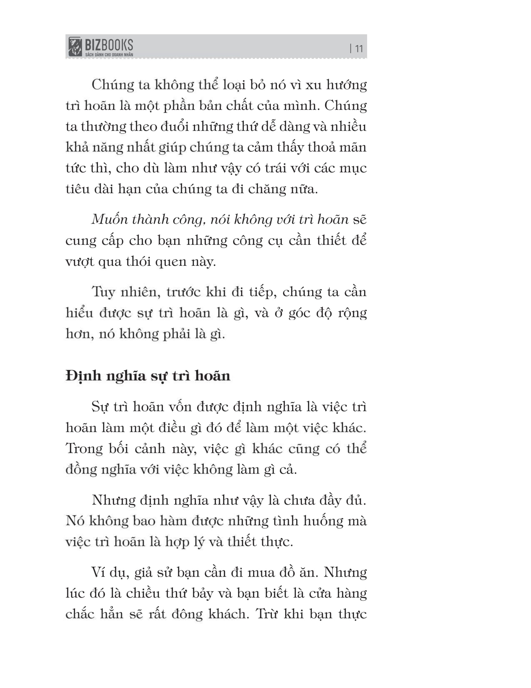 Muốn Thành Công Nói Không Với Trì Hoãn - 21 Nguyên Tắc Vàng Đập Tan Sự Trì Hoãn