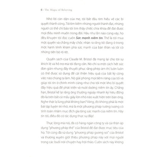 Sức Mạnh Niềm Tin