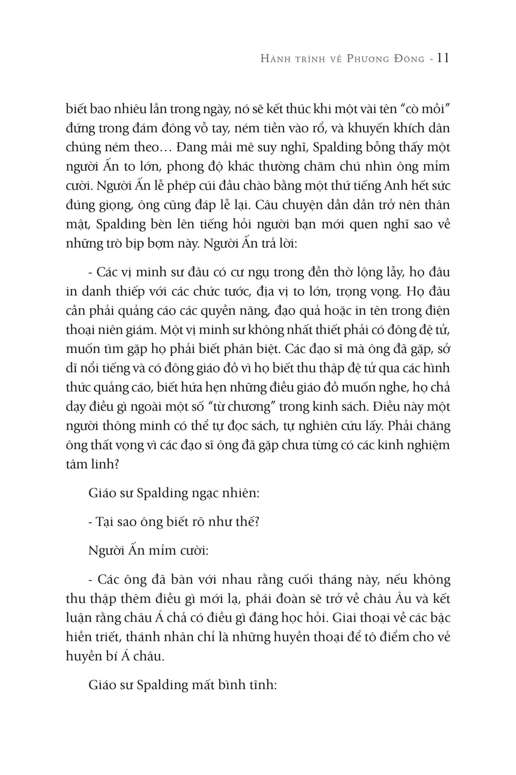 Hành trình về phương đông (bìa mềm)