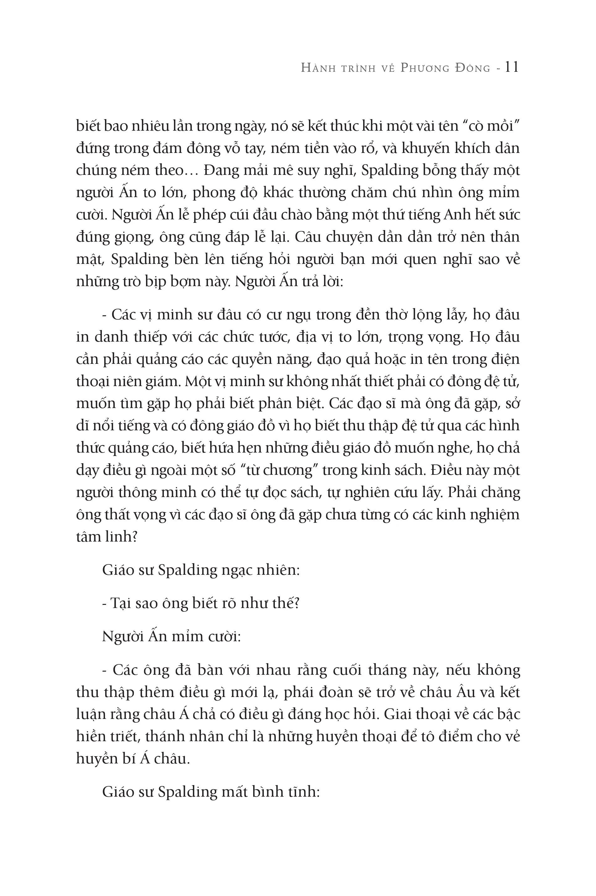 Hành trình về phương đông (bìa mềm)