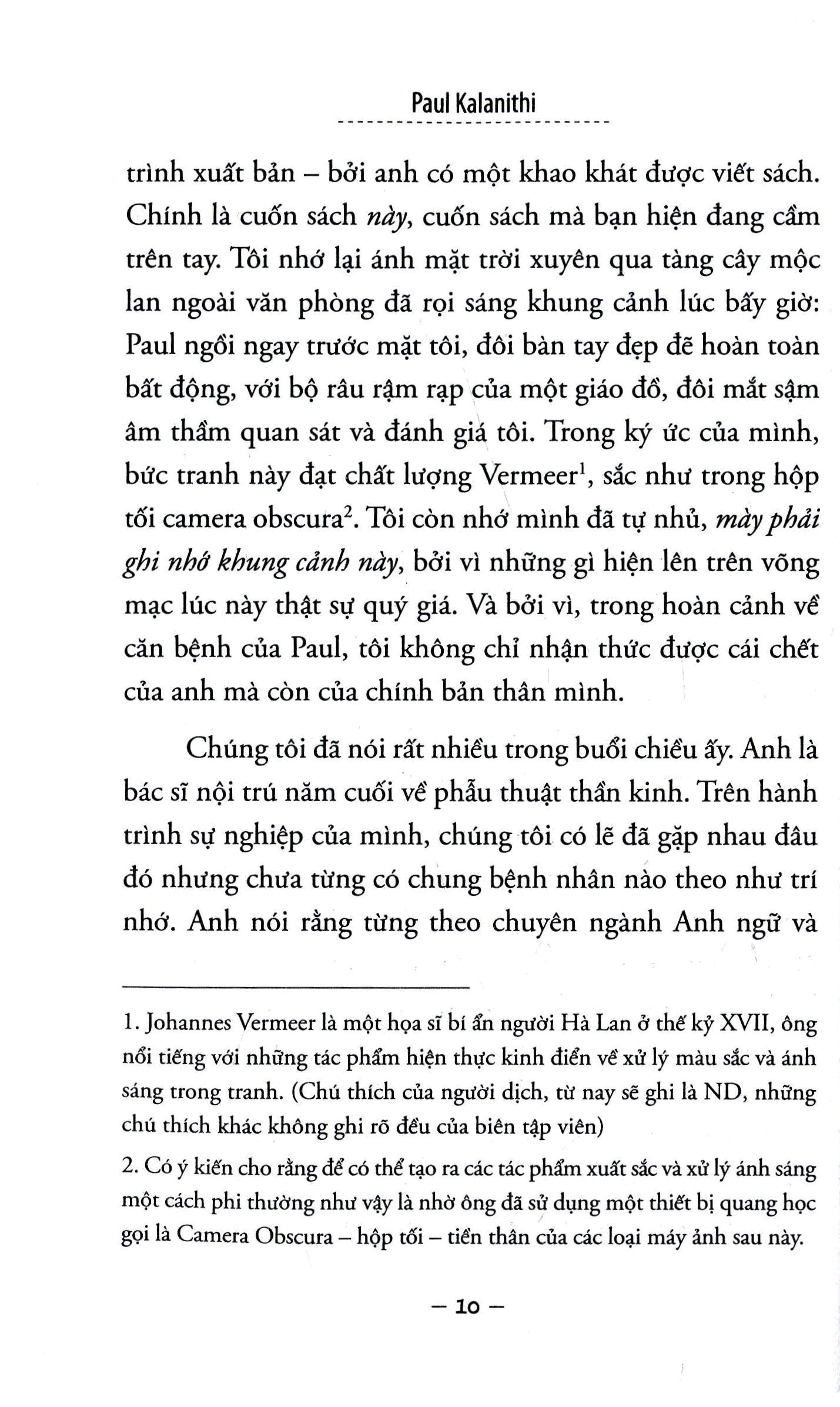 Khi Hơi Thở Hóa Thinh Không