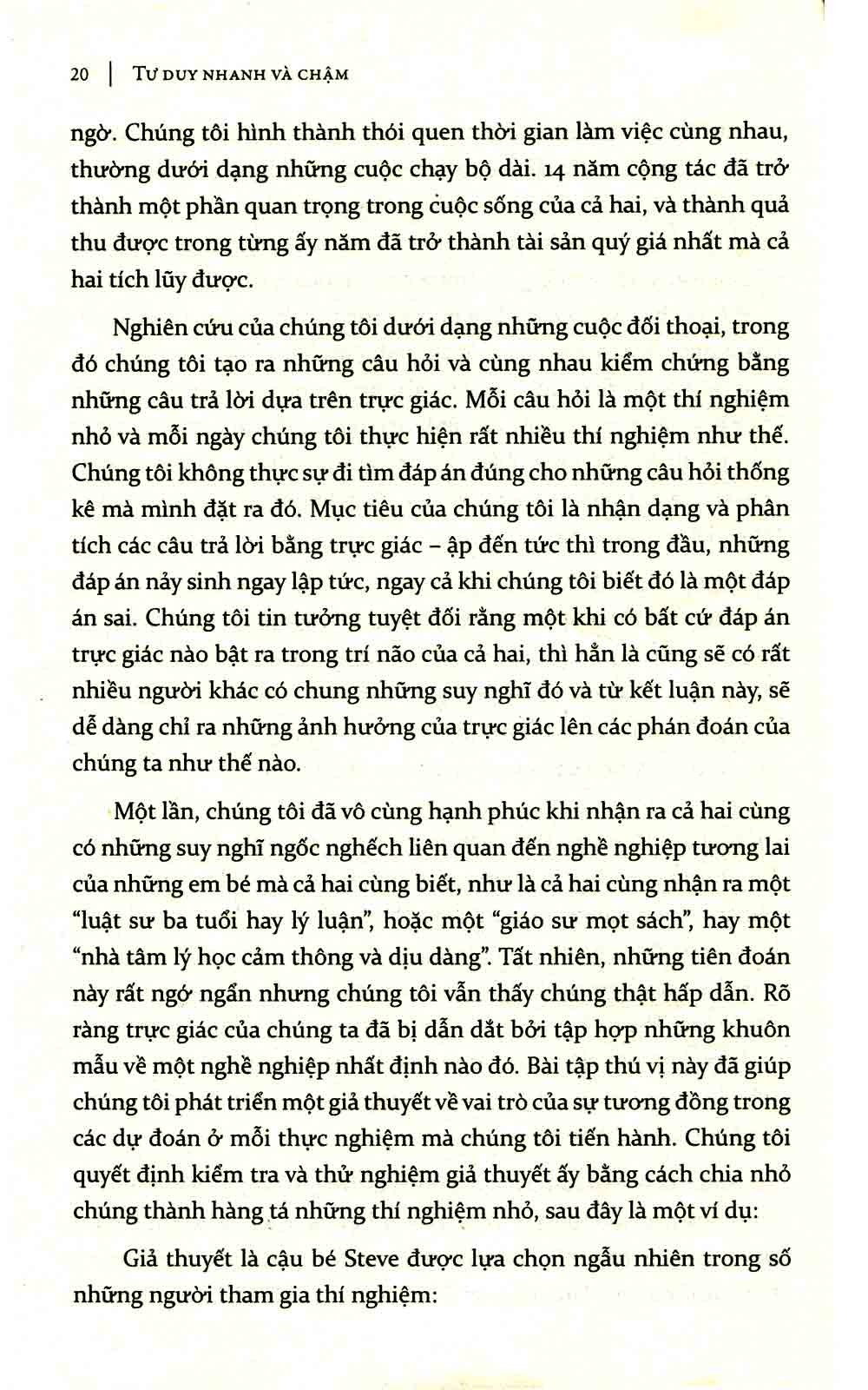 Tư Duy Nhanh Và Chậm