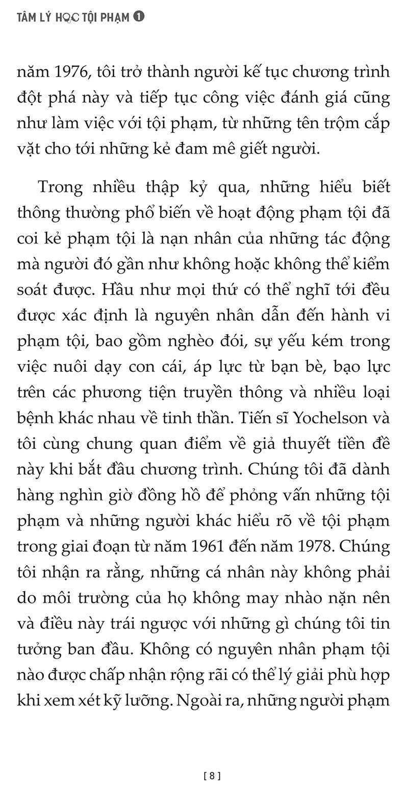 Tâm Lý Học Tội Phạm - Tập 1