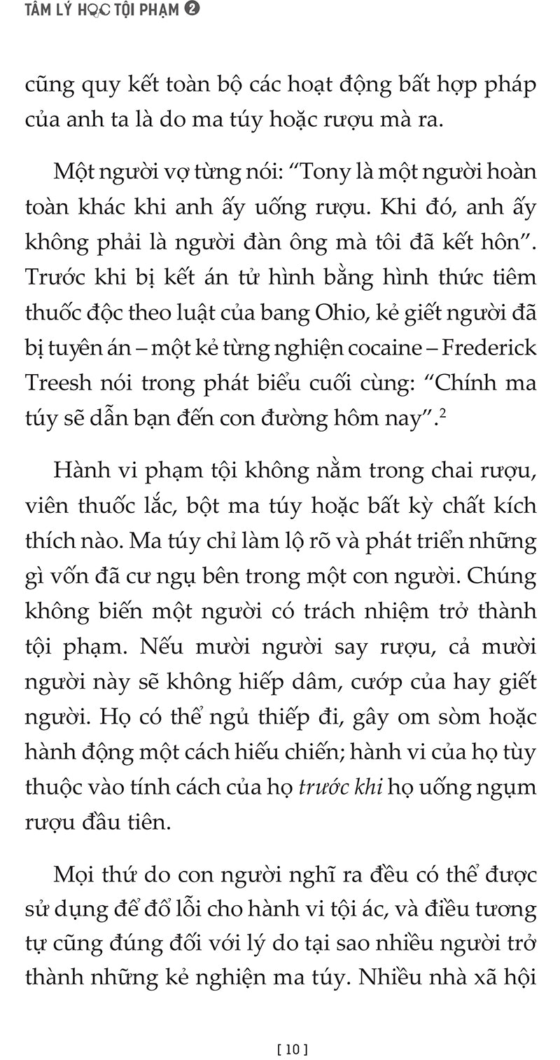 Tâm Lý Học Tội Phạm - Tập 2