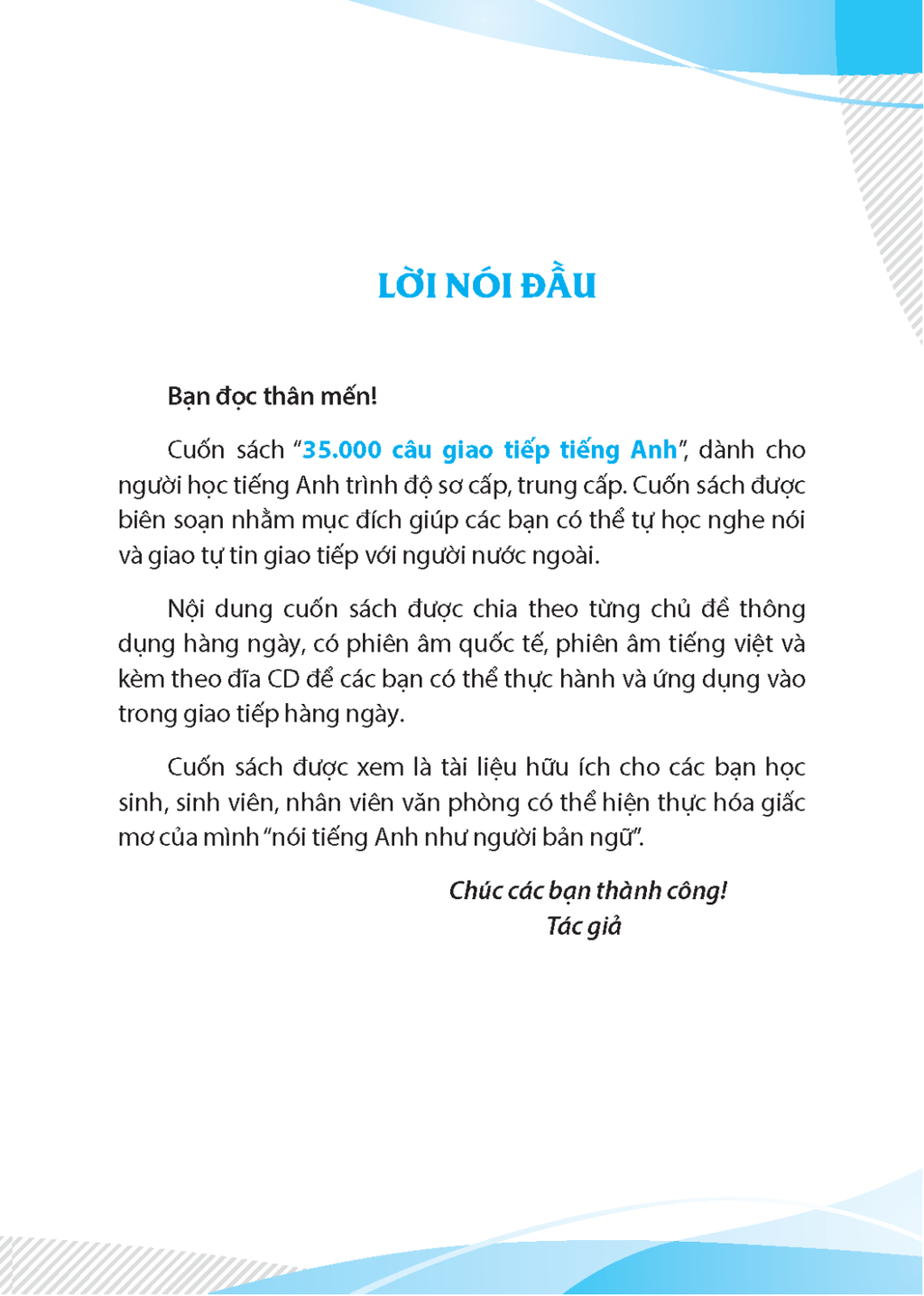 35000 Câu Giao Tiếp Tiếng Anh