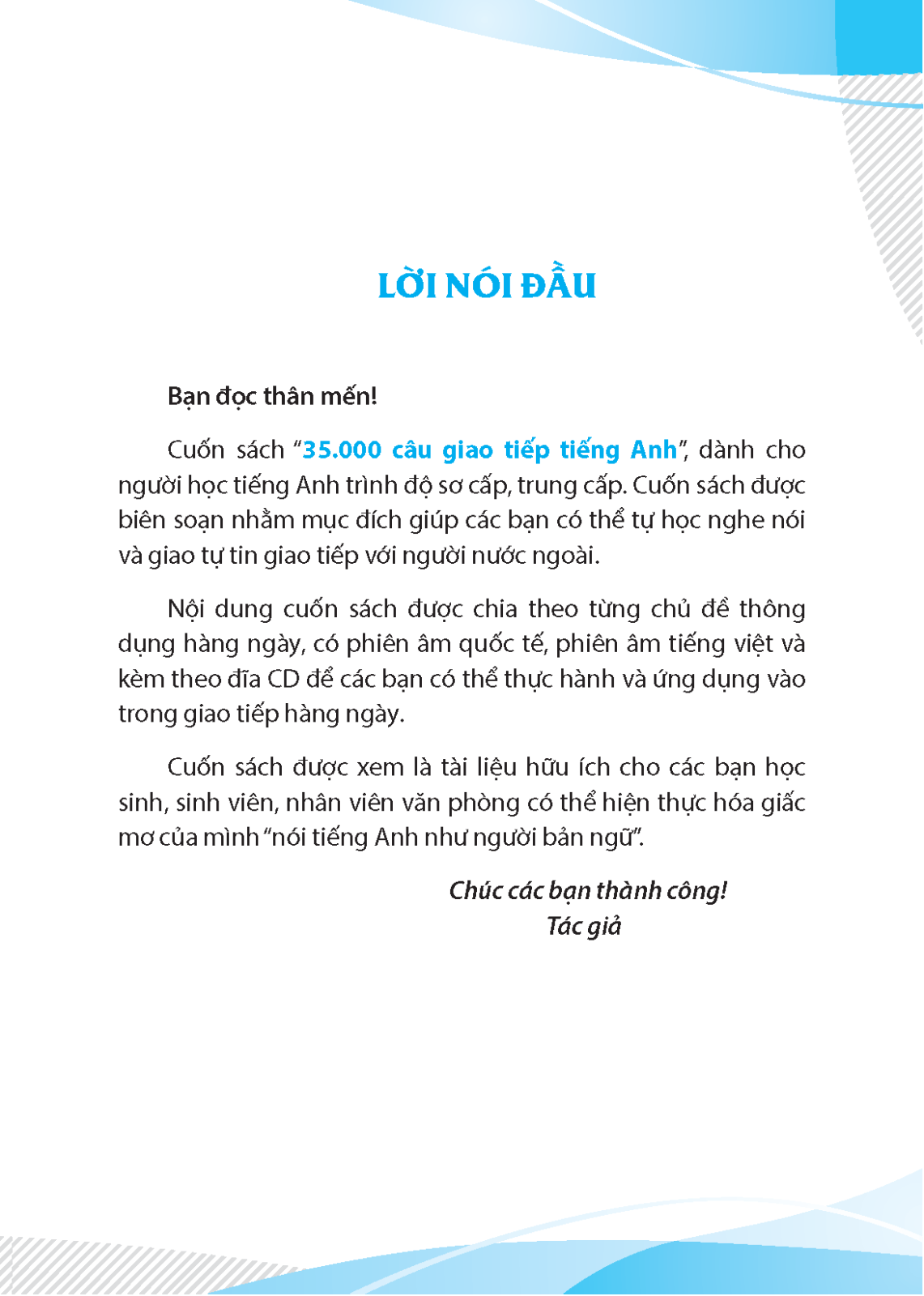 35000 Câu Giao Tiếp Tiếng Anh