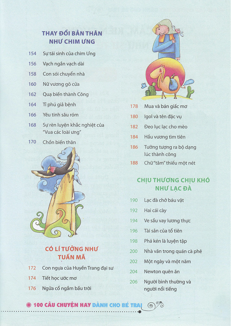 100 Câu Chuyện Hay Dành Cho Bé Trai