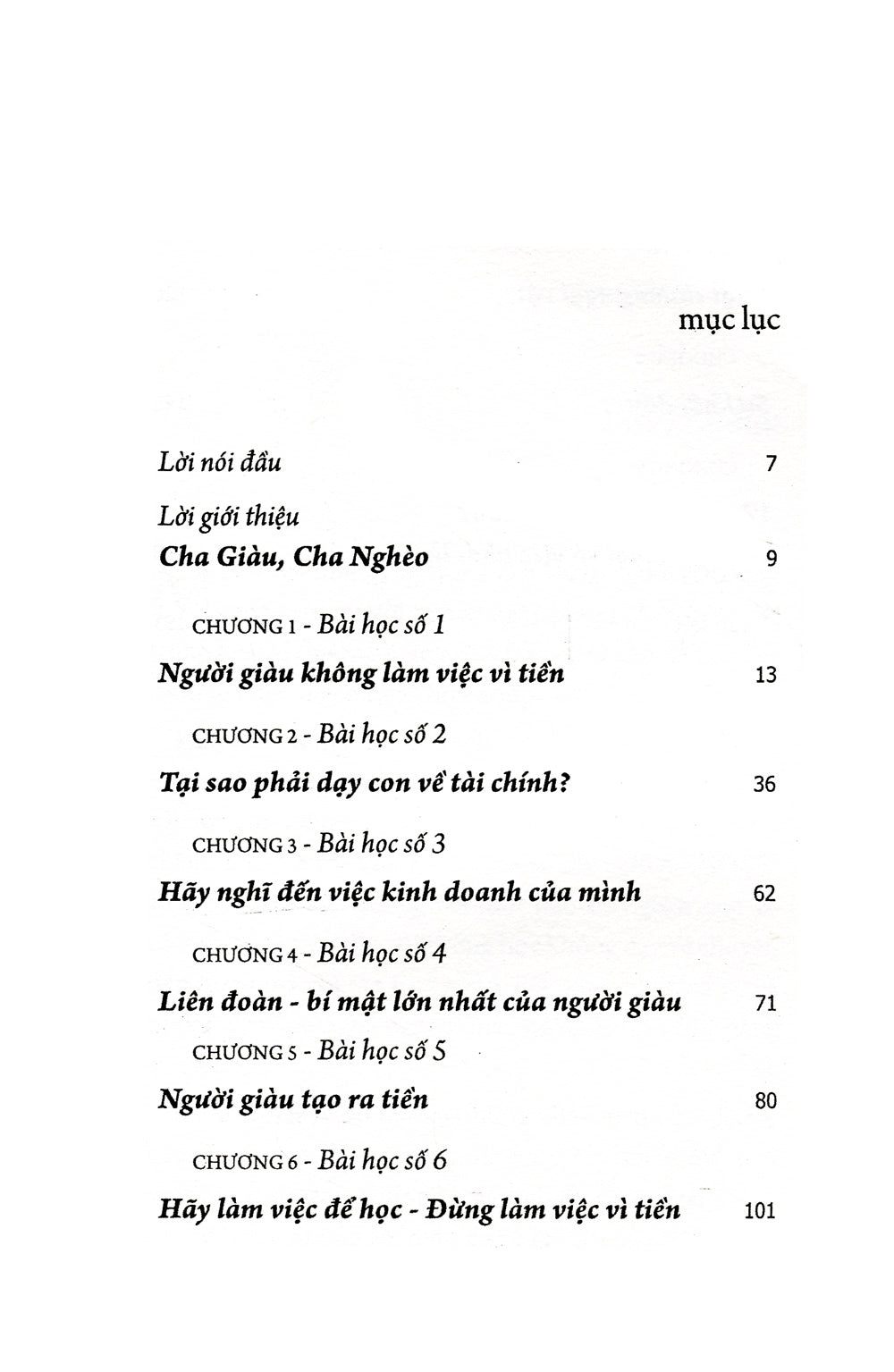 Dạy Con Làm Giàu 01: Để Không Có Tiền Vẫn Tạo Ra Tiền