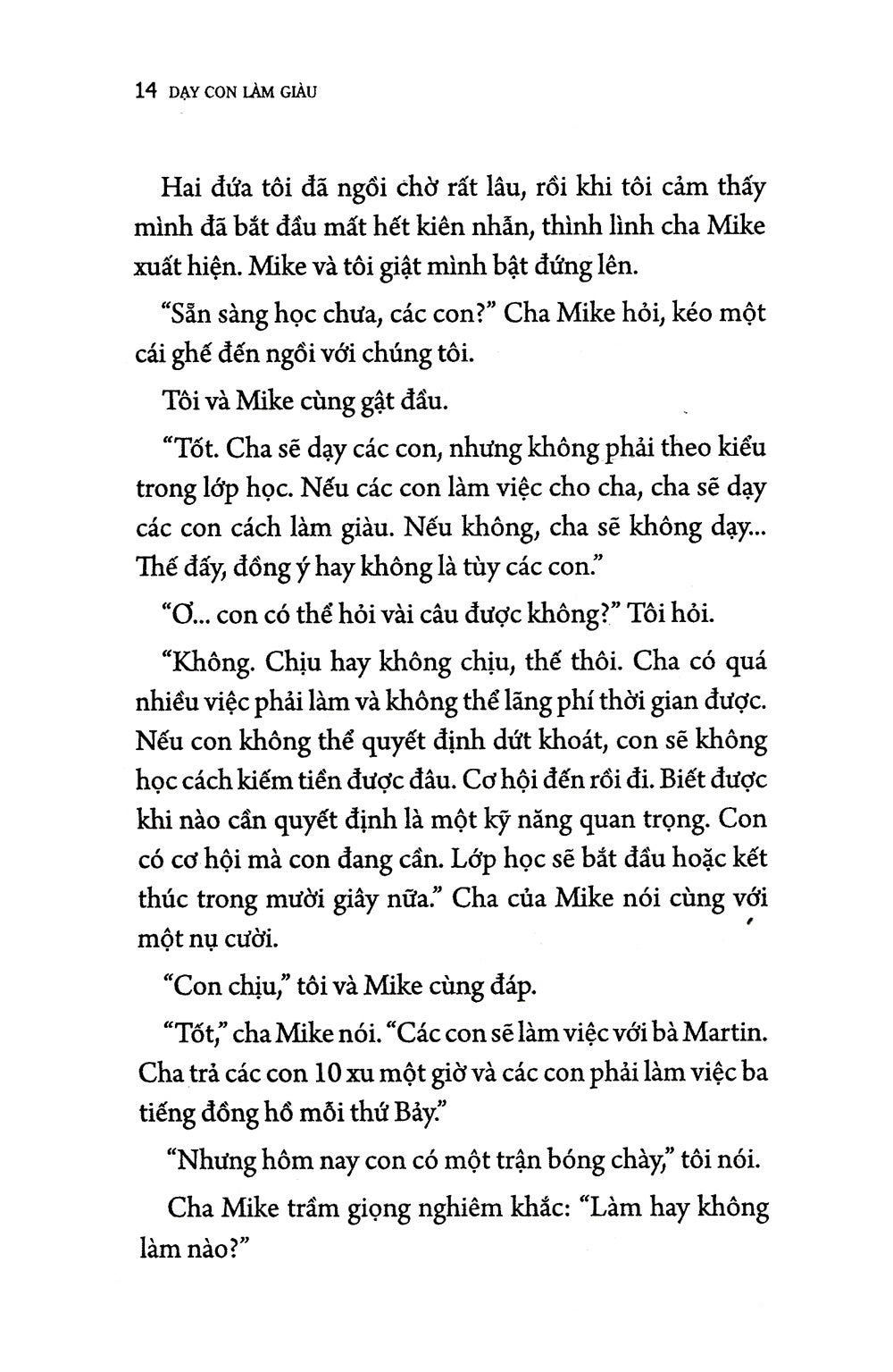 Dạy Con Làm Giàu 01: Để Không Có Tiền Vẫn Tạo Ra Tiền