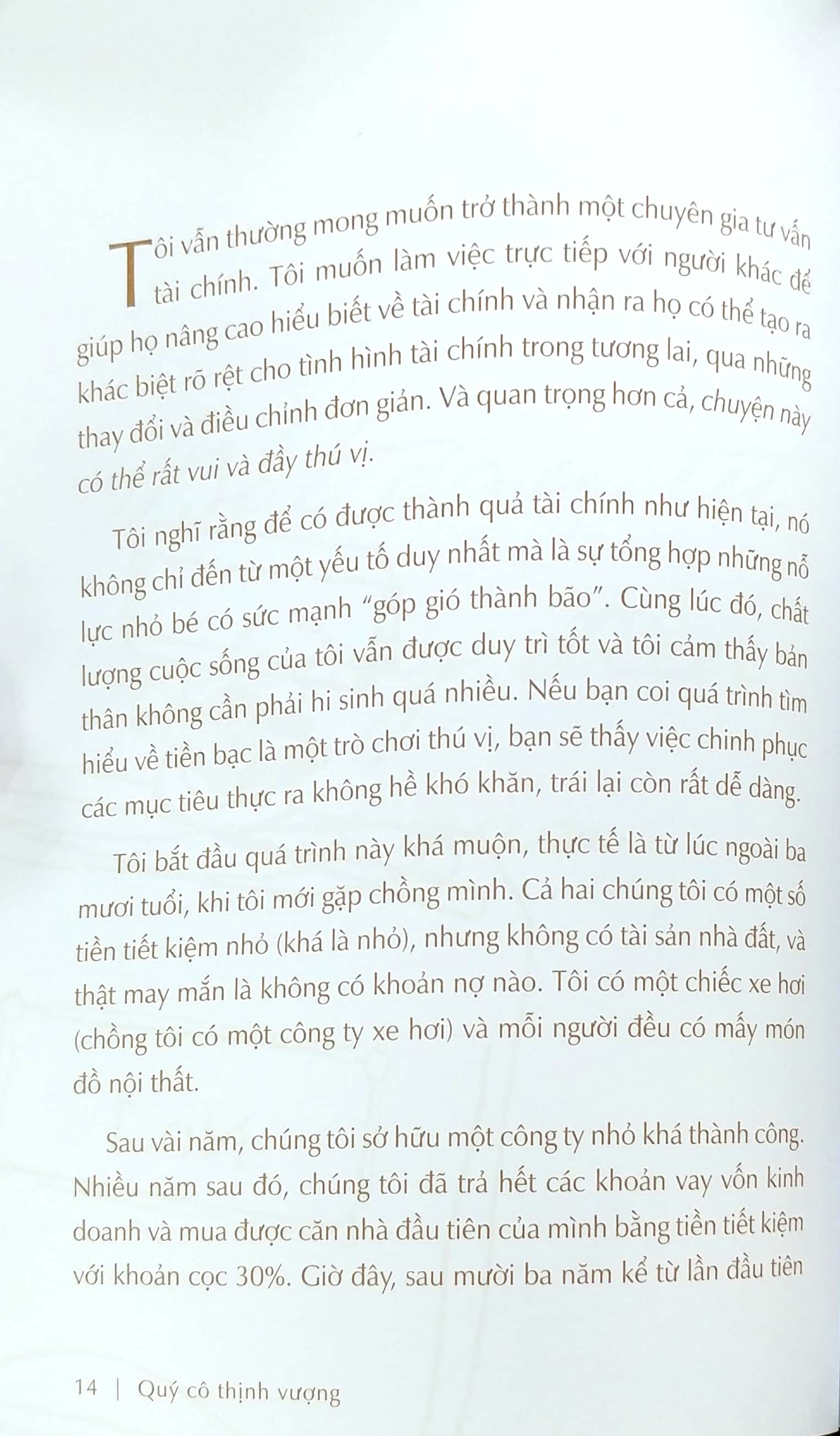 Quý Cô Thịnh Vượng - Khi Phụ Nữ Tư Duy Đúng Về Tiền
