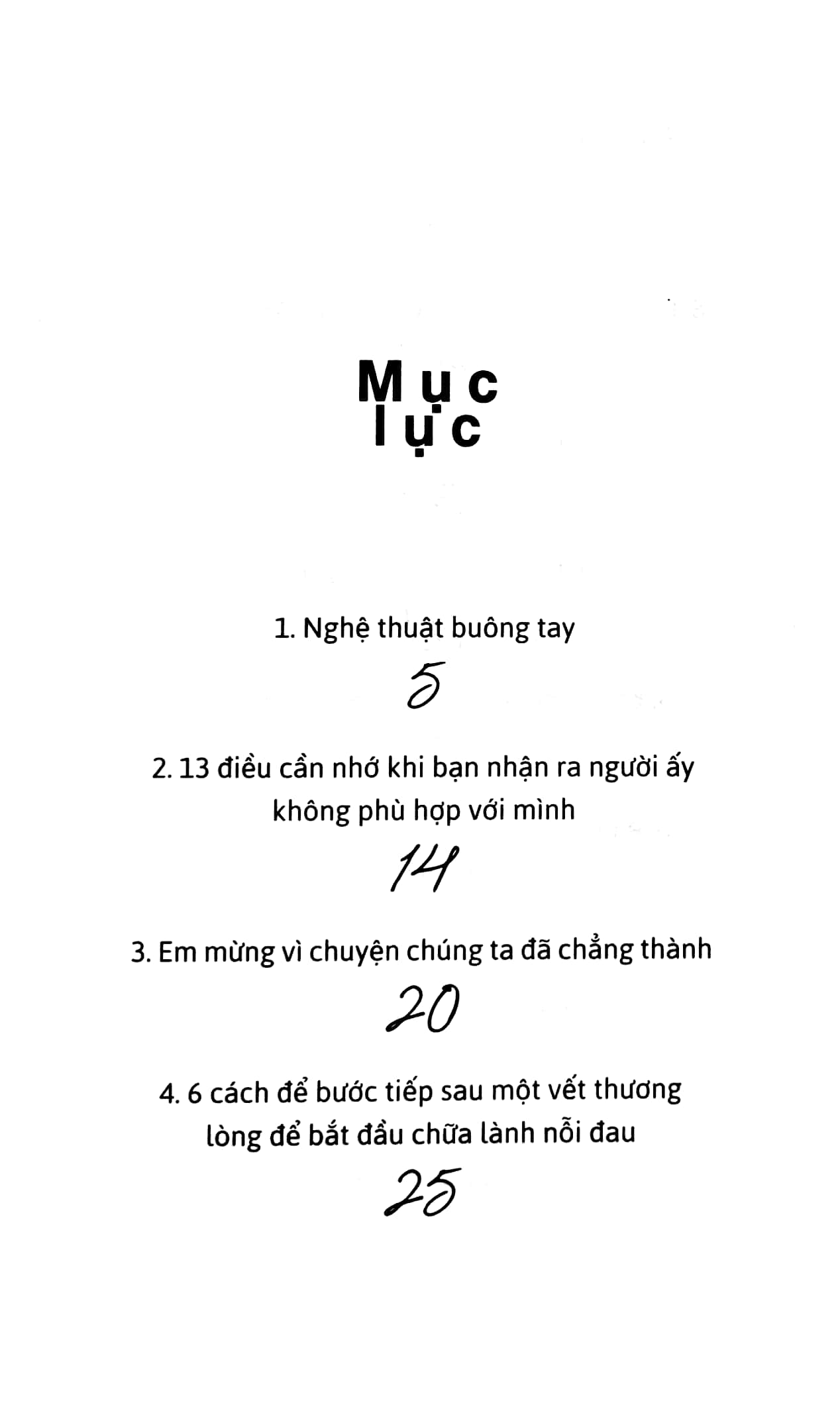 Điều đẹp nhất có khi là buông tay