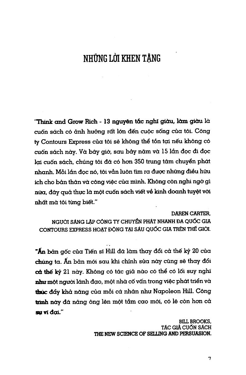 Think And Grow Rich - 13 Nguyên Tắc Nghĩ Giàu, Làm Giàu