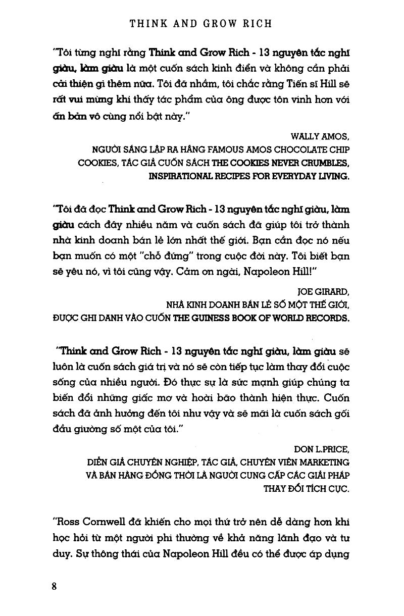 Think And Grow Rich - 13 Nguyên Tắc Nghĩ Giàu, Làm Giàu