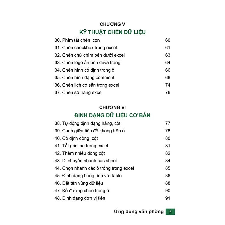 150 Thủ Thuật Excel - Ứng Dụng Văn Phòng