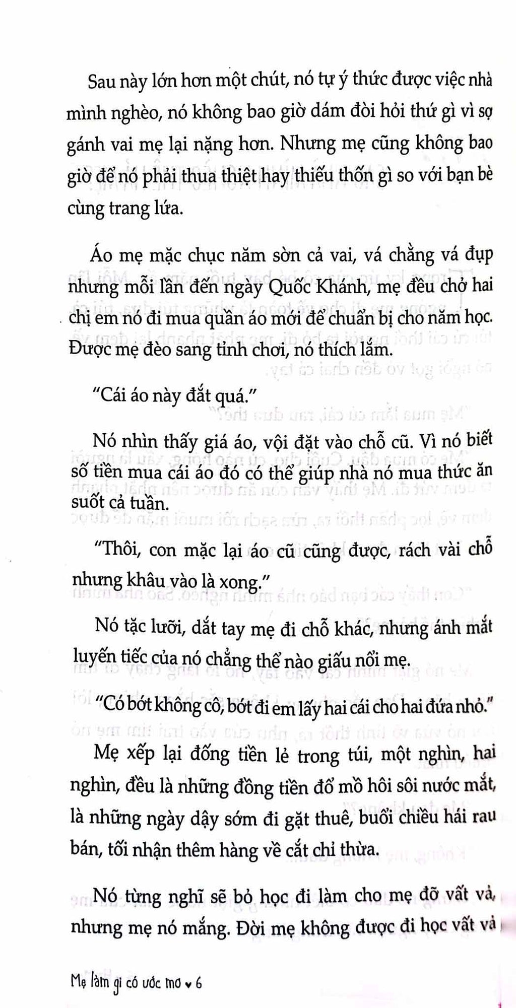 Mẹ Làm Gì Có Ước Mơ