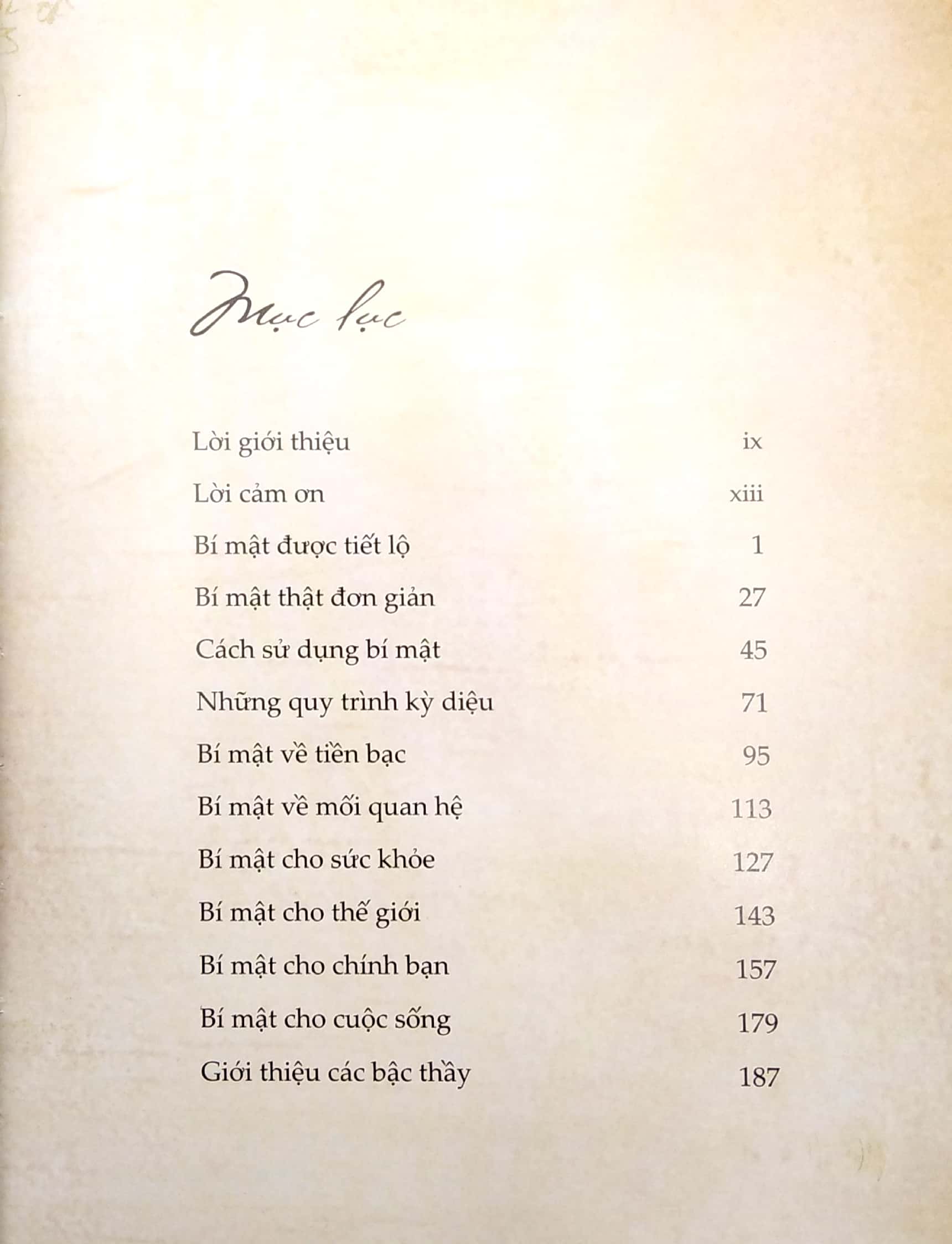 The Secret - Bí Mật - Bìa Cứng