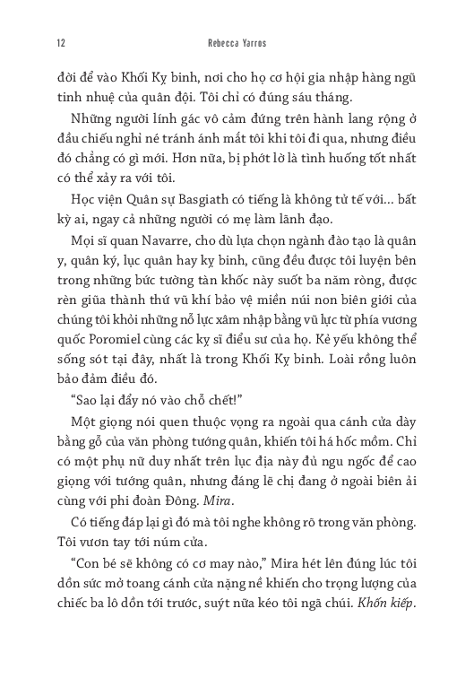 Fourth Wing - Cánh Tư