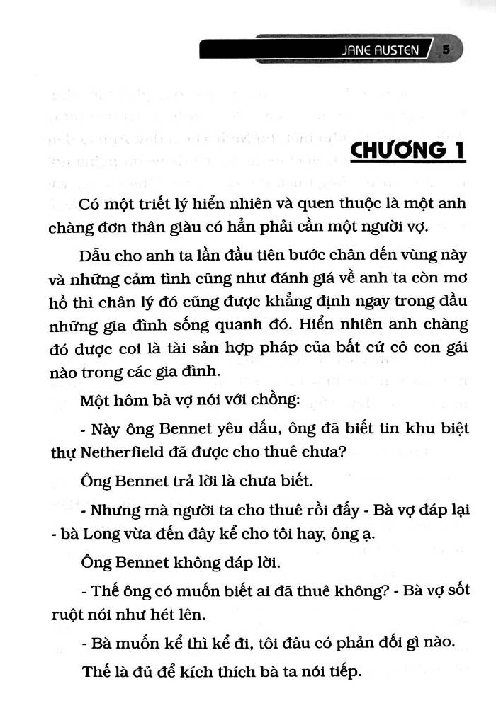 Kiêu Hãnh Và Định Kiến