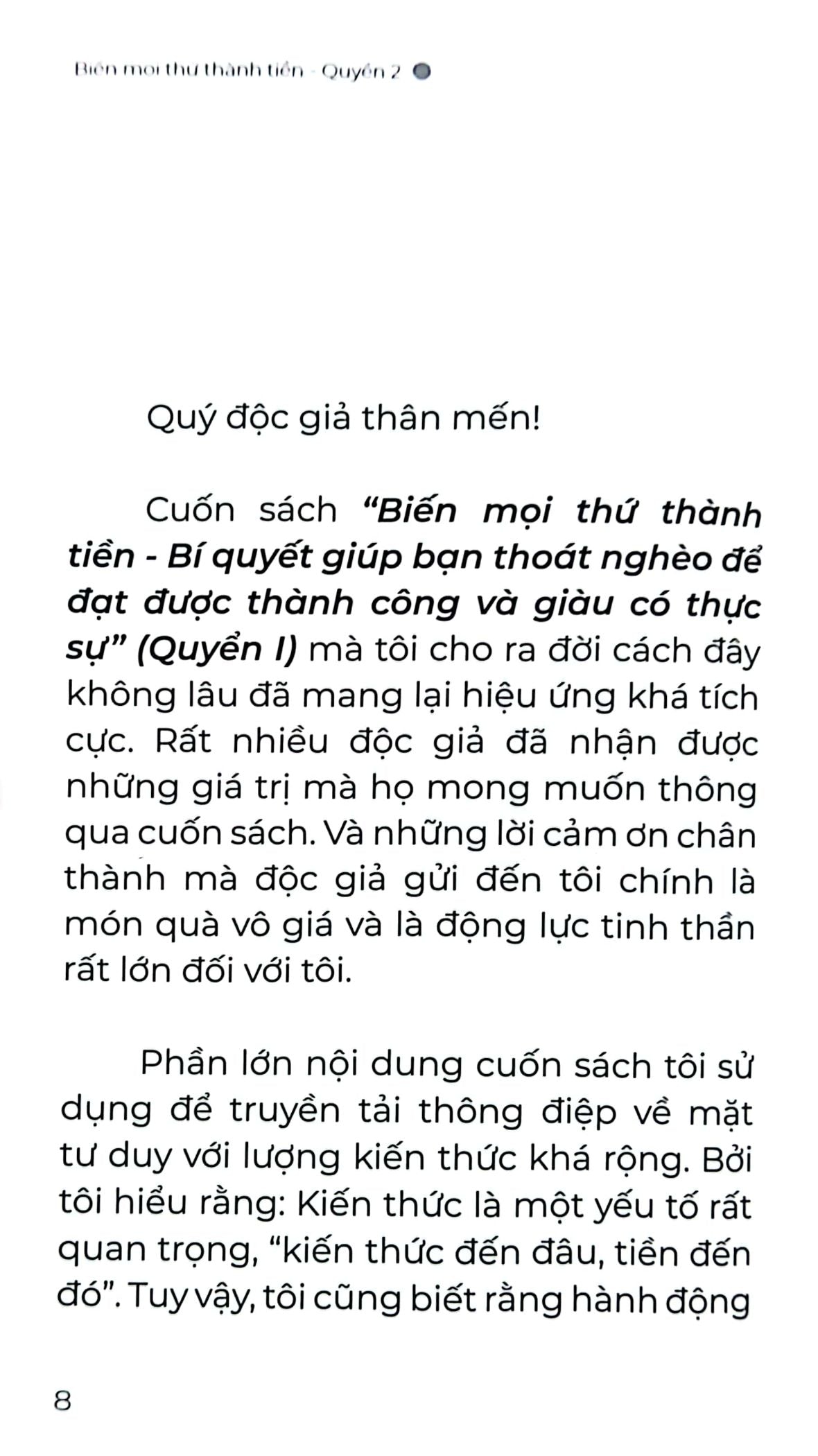 Biến Mọi Thứ Thành Tiền - Tập 2