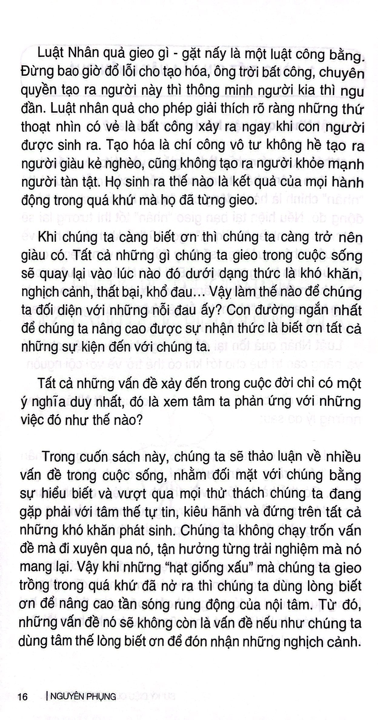 Sự Kỳ Diệu Của Lòng Biết Ơn