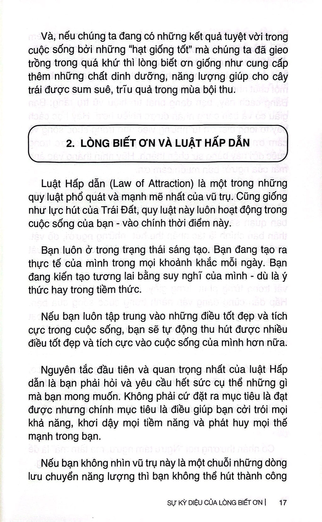 Sự Kỳ Diệu Của Lòng Biết Ơn