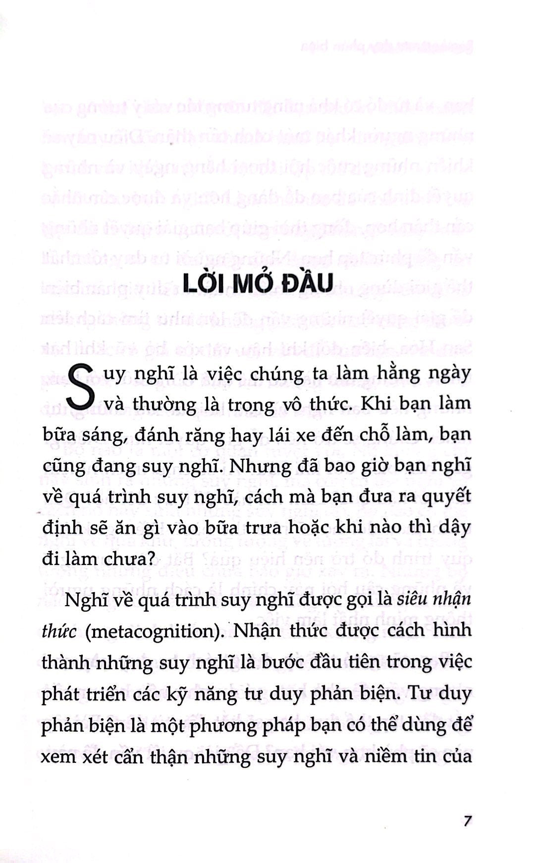 Rèn Luyện Tư Duy Phản Biện