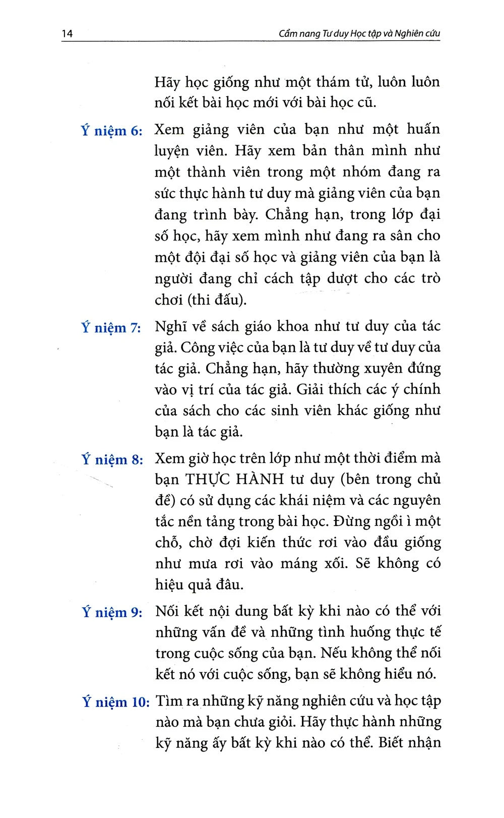 Cẩm Nang Tư Duy Học Tập Và Nghiên Cứu