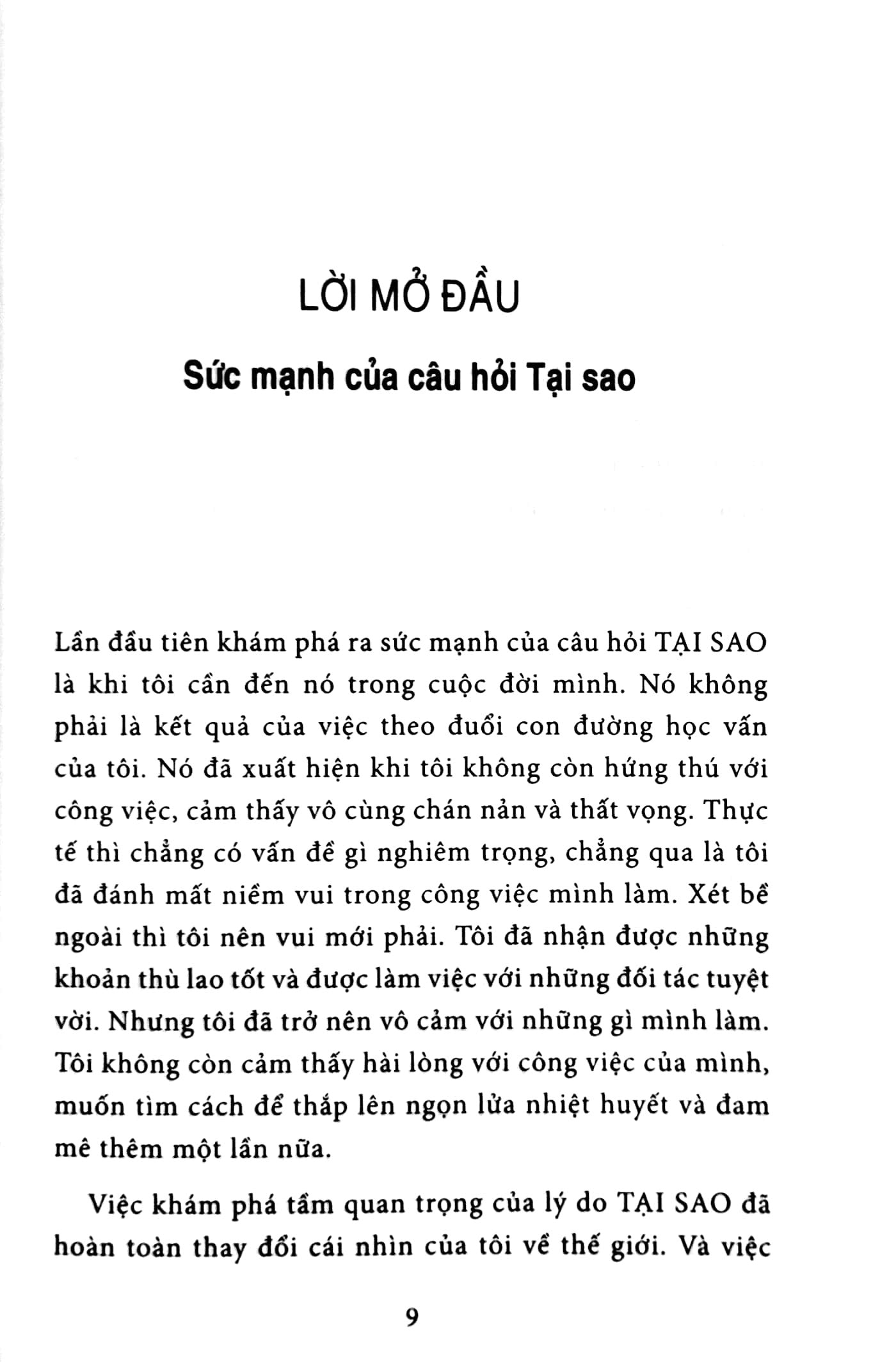 Bắt Đầu Với Câu Hỏi Tại Sao - Nghệ Thuật Truyền Cảm Hứng Trong Kinh Doanh