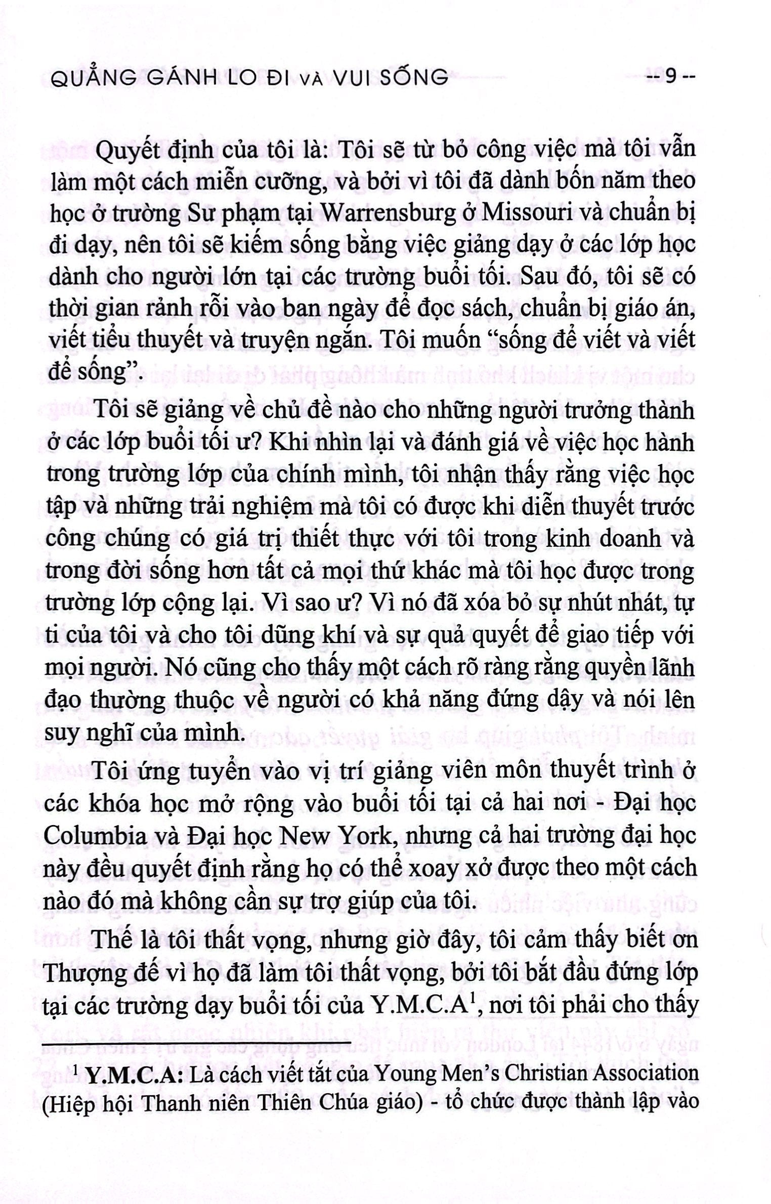 Quẳng Gánh Lo Đi Và Vui Sống