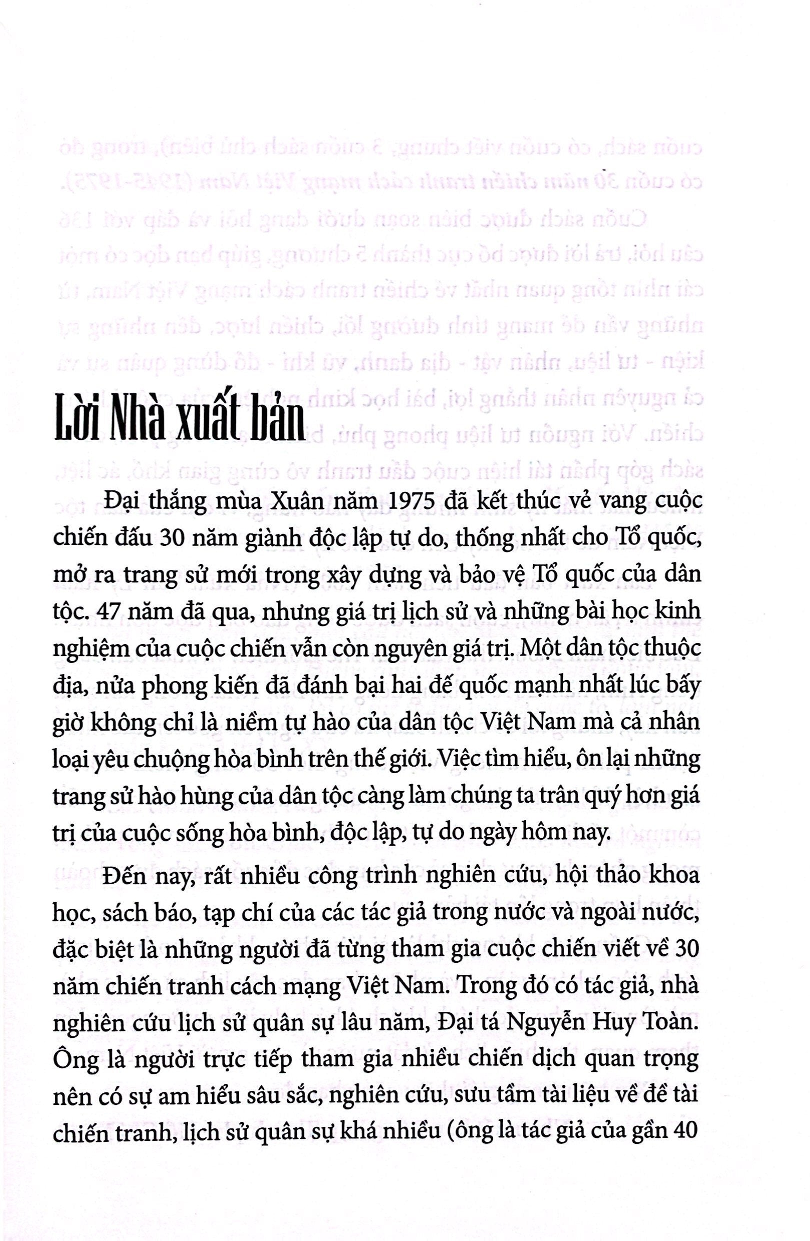 30 Năm chiến tranh cách mạng Việt Nam (1945-1975)