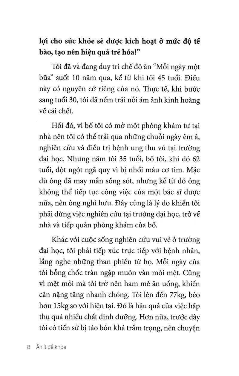 Ăn Ít Để Khỏe - 1 Bữa Là Đủ Sao Phải Cần 3