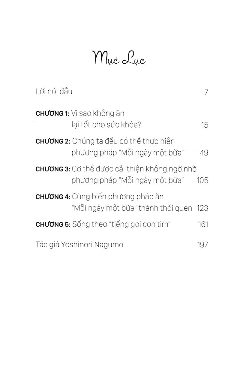 Ăn Ít Để Khỏe - 1 Bữa Là Đủ Sao Phải Cần 3